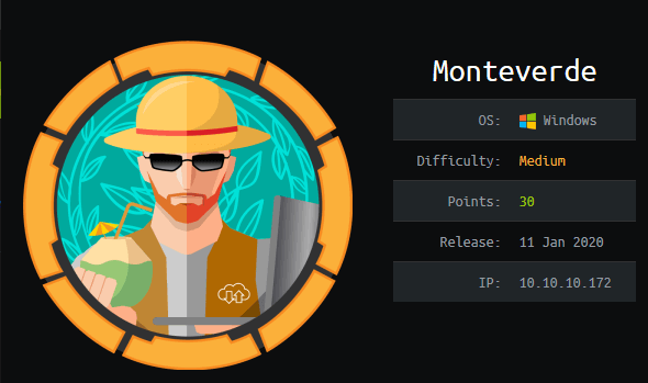 Monteverde Writeup image