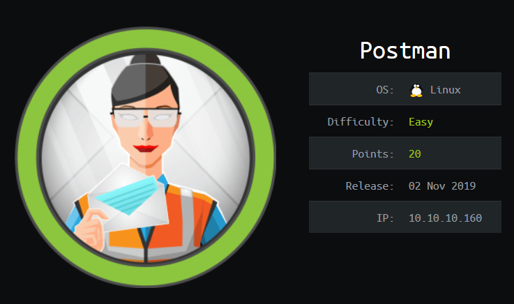 Postman Writeup image