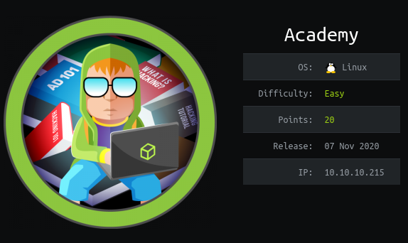 HackTheBox - Academy image