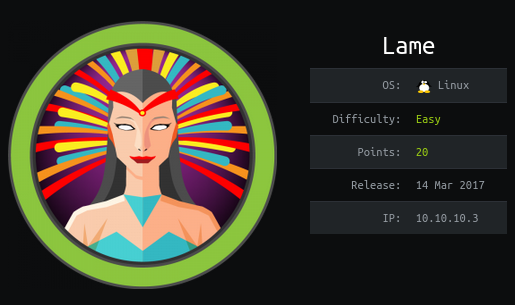 HackTheBox - Lame image