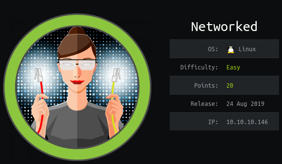 HackTheBox - Networked image