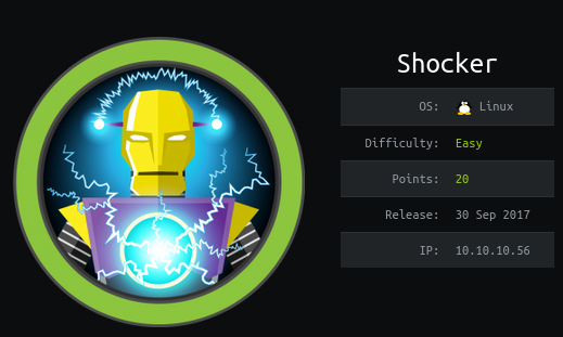 HackTheBox - Shocker image