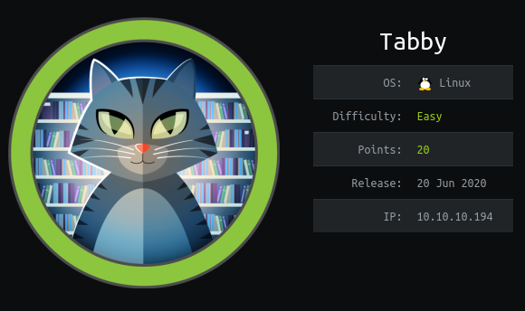HackTheBox - Tabby image