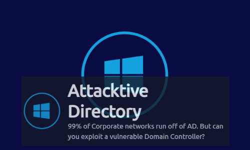 TryHackMe - Attackive directory image