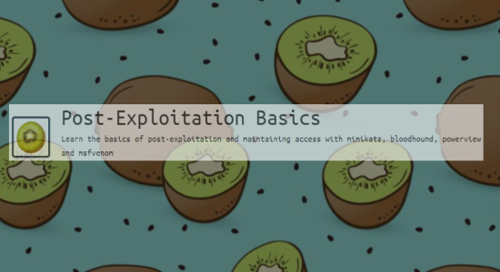 TryHackMe - Windows Post-exploitation basics image